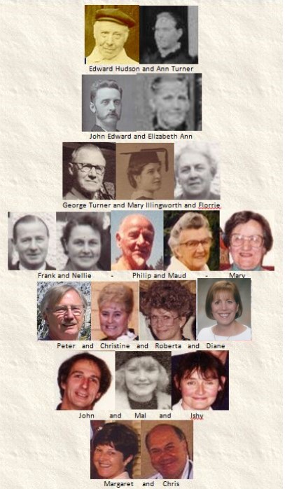The Schofield family tree illustration